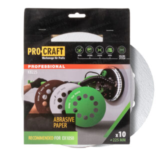 KB225 Brúsny papier (10 ks v balení) – latexový, 225 mm KB225.80