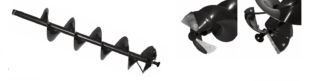 Vrták na ľad Procraft (elektrické vŕtacie náradie) 200×1000 mm