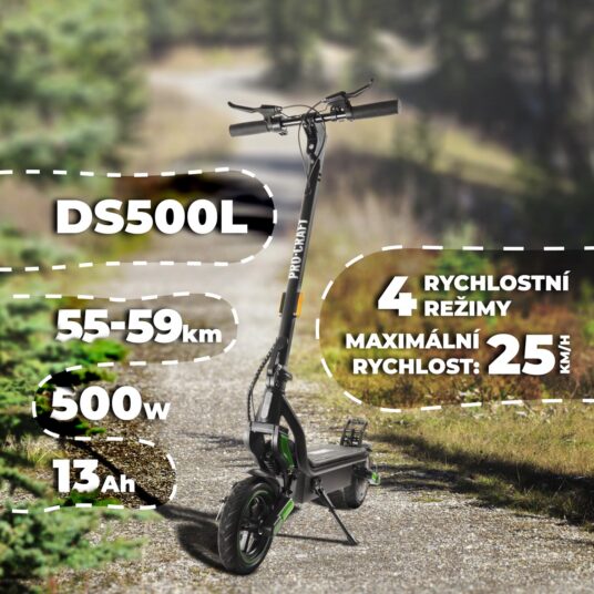 Elektrokoloběžka Procraft DS500L