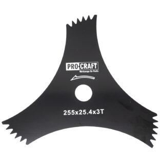 Nôž krovinorezu (D255*25.4) 3T (DRAGON) PROCRAFT