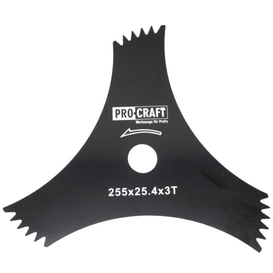 Nôž krovinorezu (D255*25.4) 3T (DRAGON) PROCRAFT