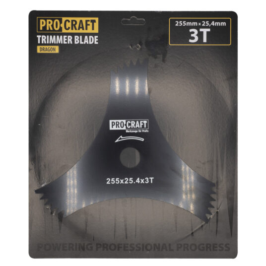 Nôž krovinorezu (D255*25.4) 3T (DRAGON) PROCRAFT