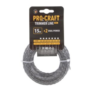 Rezacia struna (s výstužou) (2,7 mm) (15 m) špirála PROCRAFT