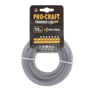 Rezacia struna (s výstužou) (3 mm) (15 m) štvorcová PROCRAFT