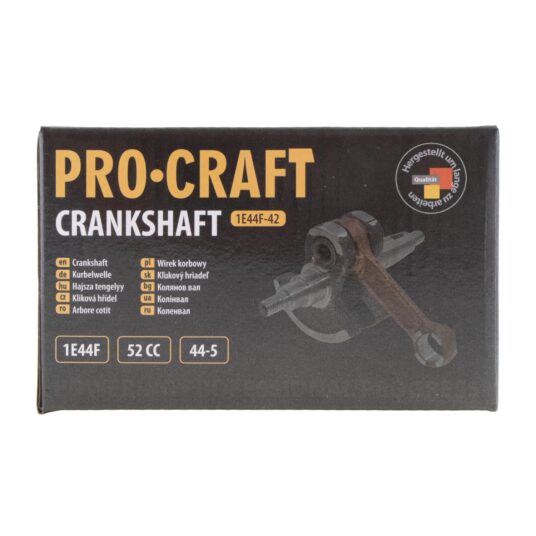 Kľukový hriadeľ 44mm 1E44F 52CC PROCRAFT