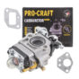 Karburátor s veľkým ovocím 2.takt 1E40F/44F PROCRAFT