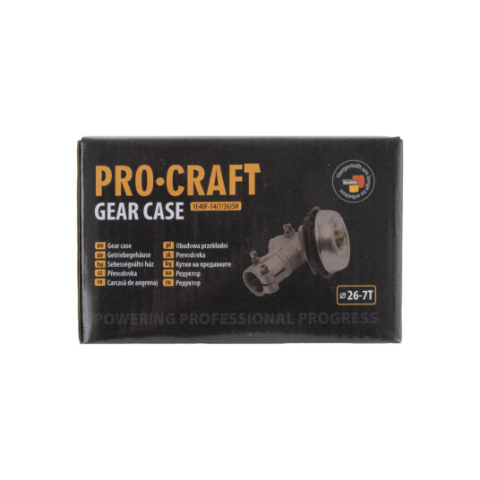 Spodný reduktor krovinorezu (7/26) PROCRAFT