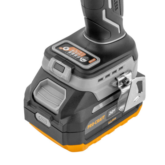 Aku rázový utahovák Procraft Industrial ID20A  (1 baterie)