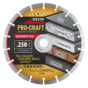 Diamantový rezný kotúč Segmented Procraft DS230