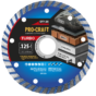 Diamantový rezný kotúč Turbo Procraft DT125
