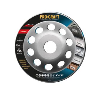 Diamantová brúsna čaša Procraft WT150 Turbo