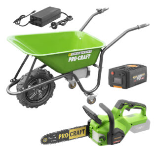 Aku fúrik Procraft PWB150 + aku ručná pílka PKA38 (bez batérie a nabíjačky)
