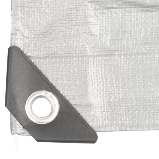 Plachta Procraft ST3x6 200g/m² nepremokavá s okami 3×6 m strieborná