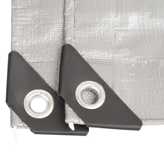 Plachta Procraft ST3x6 200g/m² nepremokavá s okami 3×6 m strieborná