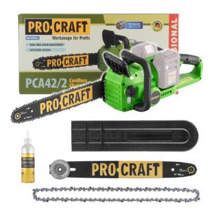 Akumulátorová reťazová píla Procraft PCA42/2 (bez akumulátora a nabíjačky)