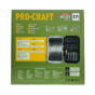 Aku vŕtací skrutkovač Procraft PA18LiH so sadou bitov BS-37