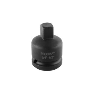 Adaptér (redukcia) z vnútorného 3/4" štvorhranu na vonkajší 1/2" pre rázové uťahováky. | Adapter 3/4" for impact wrench