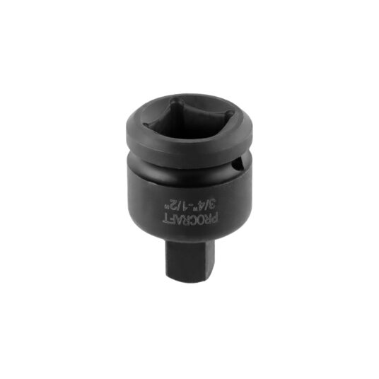 Adaptér (redukcia) z vnútorného 3/4" štvorhranu na vonkajší 1/2" pre rázové uťahováky. | Adapter 3/4" for impact wrench