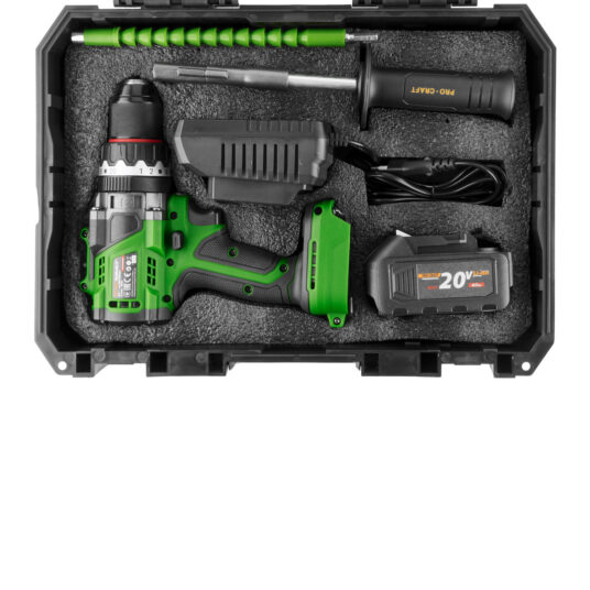 Aku skrutkovač Procraft PA18ProBL-1B-C