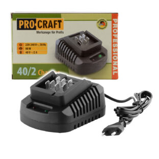 Nabíjačka pre batérie 20/40 Li-ion Procraft 40/2