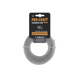 Zosilnená žacia struna (2,7 mm) (15 m) štvorcová PROCRAFT KV/AR-2.7/15