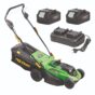 Aku kosačka Procraft + 2 batérie a nabíjačka SPLM21/20-4/20-2