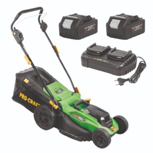 Aku kosačka Procraft + 2 batérie a nabíjačka SPLM23/20-4/20-2