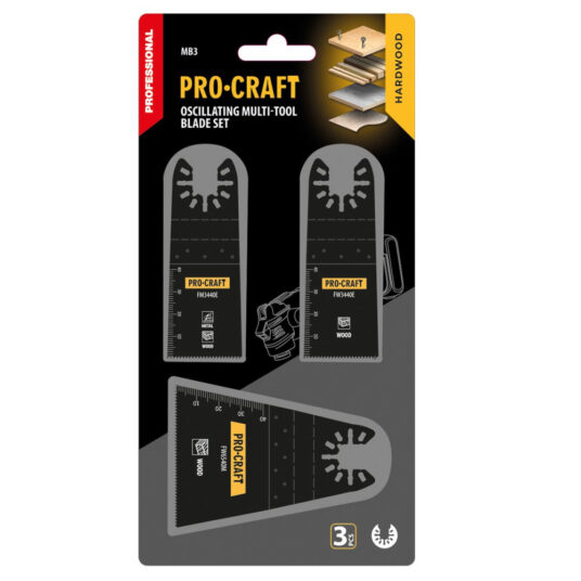 Sada nadstavcov pre multifunkčnú oscilačnú brúsku Procraft MB3