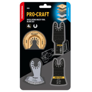 Sada nadstavcov pre multifunkčnú oscilačnú brúsku Procraft MB4
