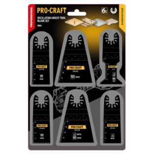 Sada nástavců pro multifunkční oscilační brusku Procraft MB6