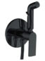Bidetová batéria s bidetovou sprškou MIXXUS PREMIUM ALEX 002 (INNER) BLACK, čierna. | ALEX 002 (INNER) BLACK