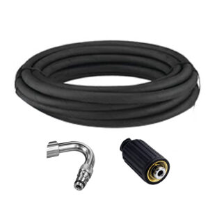 Armovaná hadica (uhlová koncovka + závit) Procraft SA-10-G, 10 m