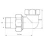Skrutkovanie, priame 1/2" | KR.342 1/2"