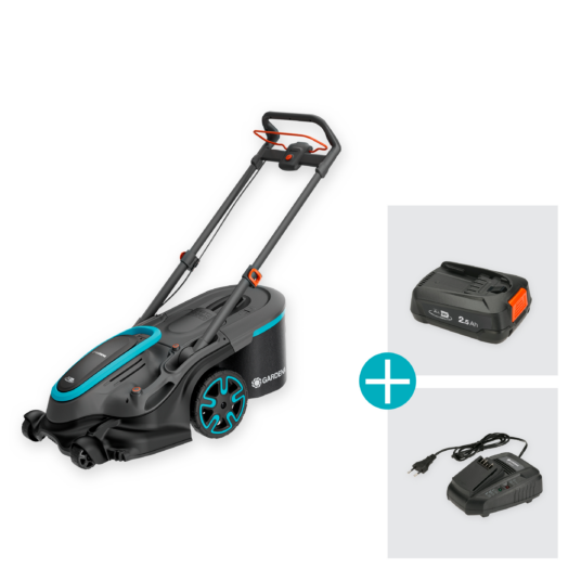 PowerMax Duo 46/36V výkonná kosačka na trávu s dvoma kosiacimi kotúčmi s akumulátorom P4A